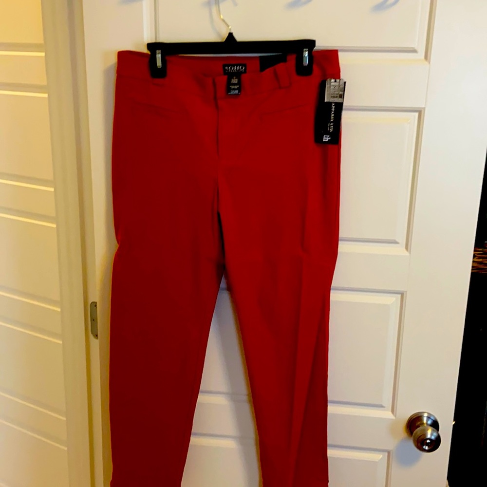 Soho red pants